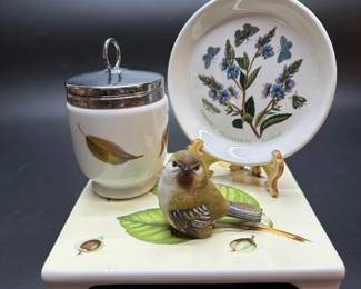 Floral and Bird Themed Kitchenware