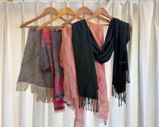 Scarves: Cashmere, Linen, Alpaca 