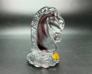 Murano Art Glass Horse Head
