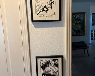 Original Signed Sandy Hume Art Pieces