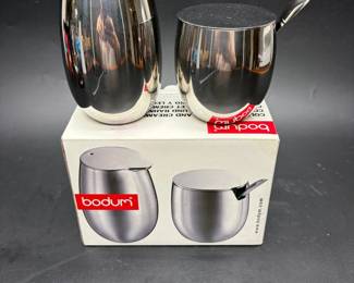 Bodum Cream and Sugar Set in Original Box