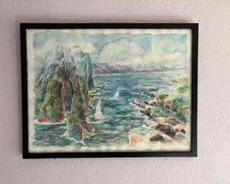 Original Lawrence Schneider Watercolor