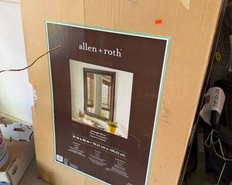 Allen + Roth Rectangle Mirror