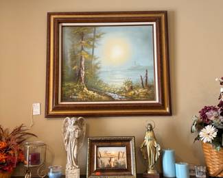 R. Sanders Landscape Painting