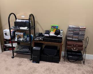 Assorted Electronics and Office Supplies Lot