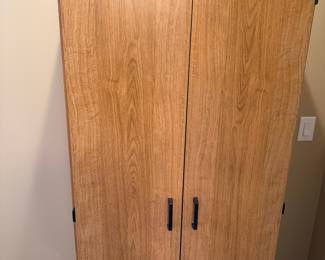 Sauder HomePlus Storage Cabinet in Sienna Oak finish