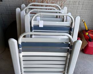 Chromcraft Aluminum Sling Chairs