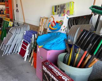 Assorted Garage and Outdoor Items