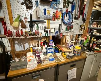 Assorted Hardware and Home Improvement Supplies