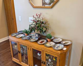 Set of 10 Collector Plates: Religious and Nature Scenes