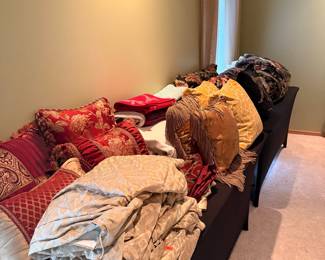 Decorative Throw Pillows and Fabric