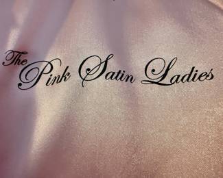 The Pink Satin Ladies" Satin Robe