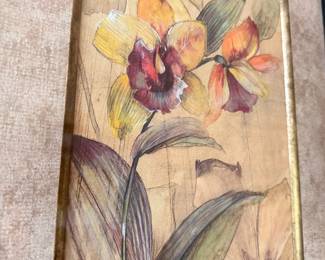 Orchid Watercolor Painting