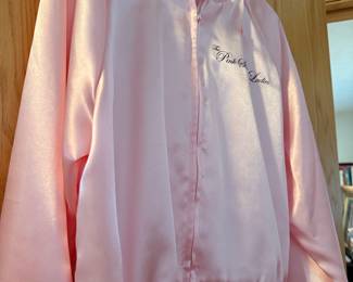 Pink Ladies Satin Jacket