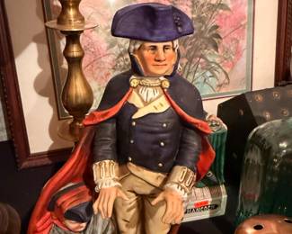 George Washington Figurine with John Hancock Base