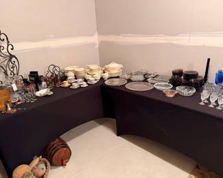 Assorted Glassware and China Set