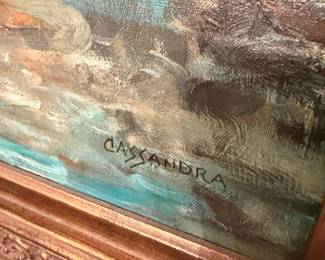 Painting Signed 'Cassandra'