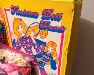 Vintage Barbie Fashion Doll Trunk