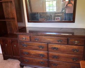 Walnut bedroom suite 