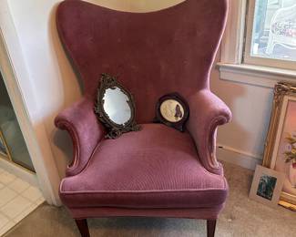 Beautiful mauve chair 