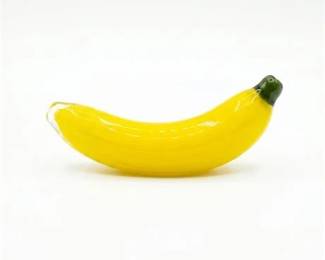 26  HandBlown Art Glass Banana Figurine