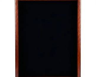 281  SpartaCraft MahoganyFinish Wood Display Case