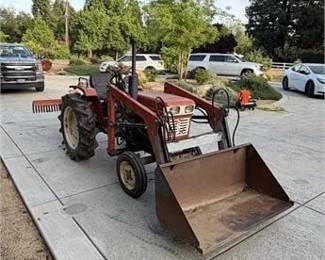408  Yanmar YM1900 Diesel Compact Tractor With Front Loader