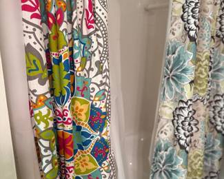 Colorful Shower Curtains Floral Bohemian Pattern Bathroom Decor Fabric Lot