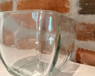 Clear Glass Stemless Wine Glass Tumbler Drinking Barware Glassware