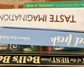 Books Lot Birds of Tennessee Field Guide Cookbooks Recipe Books Collection
