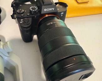 Sony Alpha Mirrorless Camera Body Lens Digital Photography Equipment Black Professional