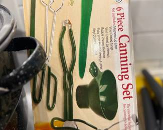 Norpro 6 Piece Canning Set Kit Tools Jar Lifter Funnel Kitchen Preserving New