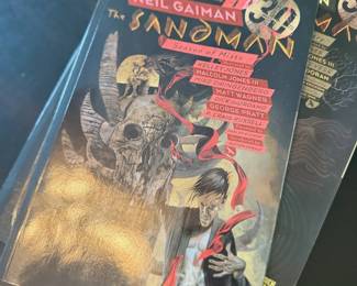Neil Gaiman Sandman Graphic Novel DC Comics Trade Paperback Collection Reading