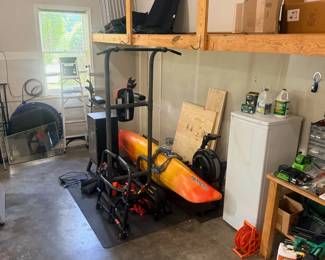 Garage Workshop Kayak Workbench Tools Power Equipment Storage Shelves Outdoor Gear