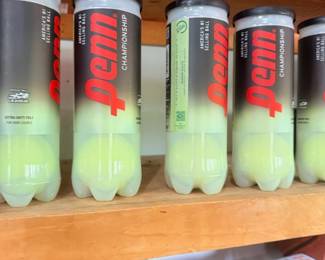 Penn Championship Tennis Balls Multiple Cans Sports Equipment Recreation Lot