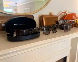 Ralph Lauren Sunglasses Case Designer Eyewear Handbags Mantle Display Accessories Lot