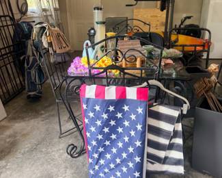 American Flag Outdoor Pillows Cushions Patriotic Striped Patio Decor Lot