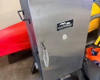 Stainless Steel Smoker Vertical BBQ Masterbuilt Outdoor Cooking Garage Equipment
