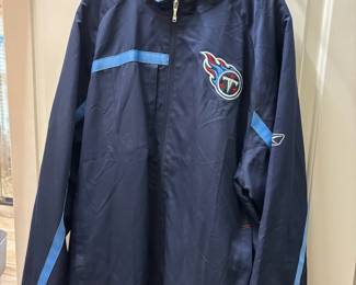 Tennessee Titans Navy Blue Windbreaker Jacket NFL Football Fan Apparel
