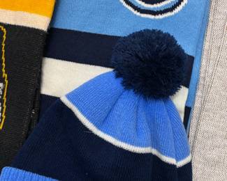 Tennessee Titans Knit Beanie Hat Blue Pom Pom NFL Football Nashville Sports
