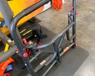 Bike Rack Vehicle Hitch Mount Carrier Black Metal Frame Garage Sports Equipment
