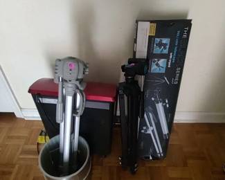 Camera stands and telescopes