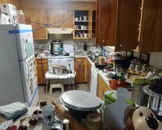 Lots of kitchen items