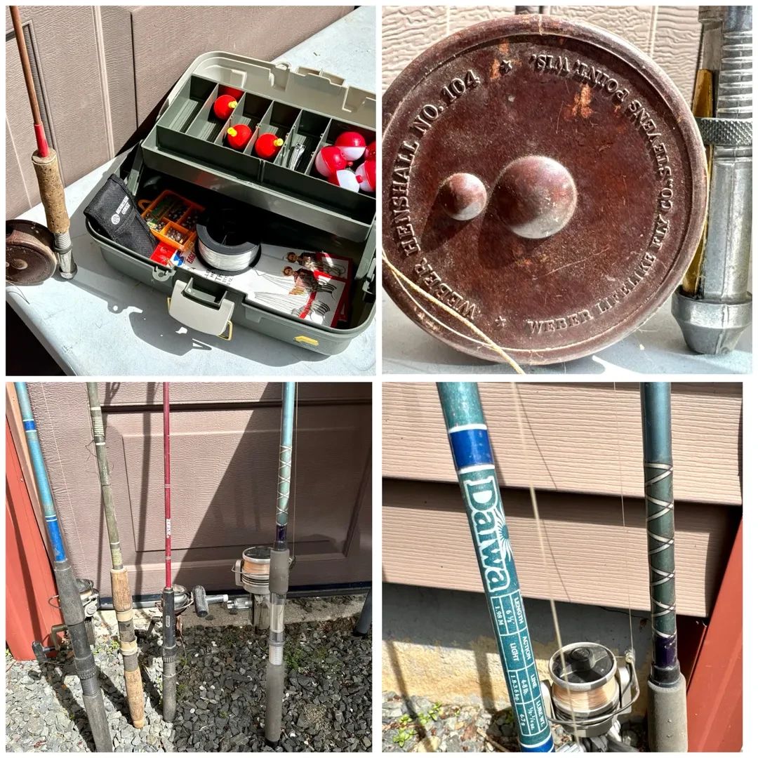 Weber Henshall No 104, Other Rods & Tackle