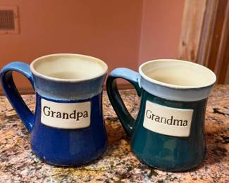 Grandma & Grandpa Mugs
