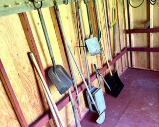 Wall Of Yard Tools