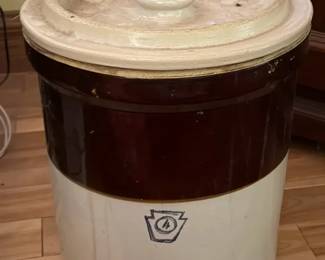 4 Gallon Crock With Cover