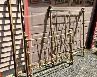 Large Brass Bed Frame