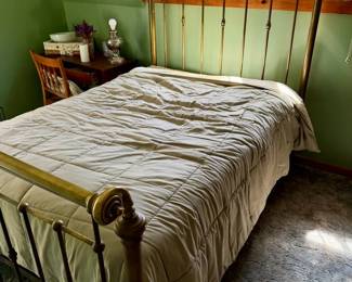 Antique Brass Bed Frame-Full