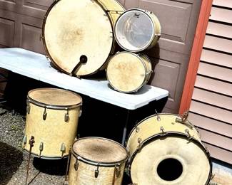 “HardWhite” Drum Set